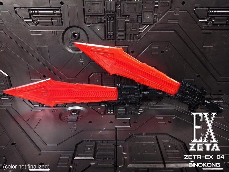 Dark Dinobot Combiner Zeta EX04 Dinokong Images and Details